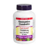 Webber Naturals Glucosamine Chondroitin 750/ 600 mg 90's