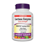 Webber Naturals Lactase Enzyme 60's Capsule