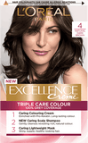 Loreal Excellence Cream 4 Natural Brown