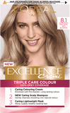 Loreal Excellence Cream 8.1 Light Ash Blonde
