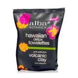 Alba Anti-Pollution Volcanic Clay Towelettes 30 Count