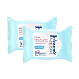 Johnson's Wipes Nourishing Dry 25's 1+1 Free