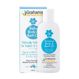 Grahams Natural Baby Eczema Body & Bath Oil 100 ml