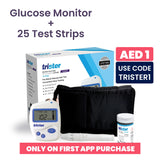 Trister Blood Glucose Monitoring System + 25 Test Strips Model-TS 375BG