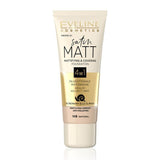 Eveline Satin Matt Mattify Covering Foundation 103 Natural 30 Ml