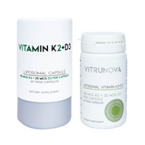 CureSupport Vitrunova Vitamin K2 + D3 Liposomal 60 Capsules