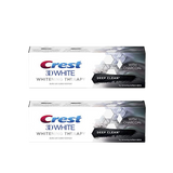Crest 3d White Therapy Charcoal Toothpaste 75ml Dual Pack