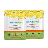Mamaearth Vitamin C Bamboo Sheet Mask 25gm