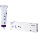 Emla 5% Cream Topical Anesthetic 30g