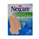 3M Nexcare Soft'N Flex Bandages 50's