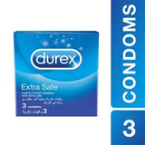 Durex Extra Safe Condoms 3's