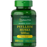 Puritan's Pride Psyllium 500mg Capsules 200's