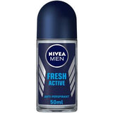 Nivea Men Fresh Active Deodorant Roll-On 50ml