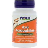 Now 4x6 Acidophilus Veg Capsules 60's