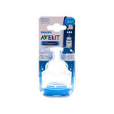 Philips Avent Silicon Teats 3 Hole 2's