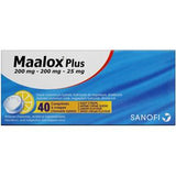 Maalox Plus Suspension Tablets 40's