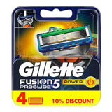 Gillette Fusion ProGlide Power Razor Blade Refill 4's