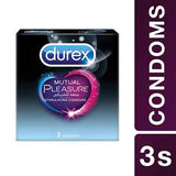 Durex Mutual Pleasure Condoms 3's