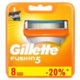 Gillette Fusion Razor Blade Refills 8's