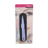 Vitry Mauve Professional Tweezer Slant Ends