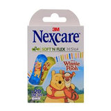 3M Nexcare Soft ‘N Flex Winnie The Pooh Strips 20's