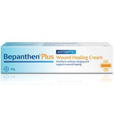 Bepanthen Plus Wound Healing Cream, Disinfects Without Stinging and Supports Wounds Healing, 30g