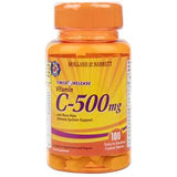 Holland & Barrett Timed Release Vitamin C 500mg Tablets 100's