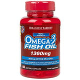 Holland & Barrett Omega-3 Fish Oil 1360mg Capsules 60's