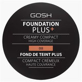 GOSH Foundation Plus+ Creamy Compact High Coverage Golden 9g