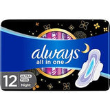 Always Diamond Ultra Thin Extra Long Sanitary Pads 12's