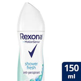 Rexona Antiperspirant Aerosol Deodorant Shower Fresh 150ml