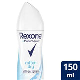 Rexona Antiperspirant Aerosol Deodorant Cotton Dry 150ml