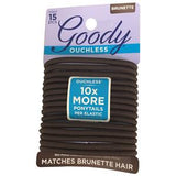 Goody Ouchless Braided Elastics Brown 15's