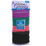 Goody Ouchless Braided Elastics Dark Multiglitter 32's