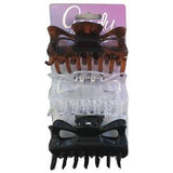 Goody Classics Large Rectangle Claw Clip 3's