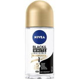 Nivea Anti Perspirant Black And White Invisible Silky Smooth Roll On 50ml