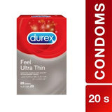 Durex Feel Thin Ultra Condoms 20's
