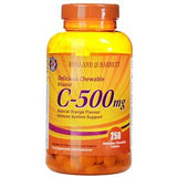 Holland & Barrett Chewable Vitamin C with Rose Hips Tablets 250's