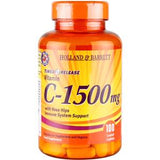 Holland & Barrett Timed Release Vitamin C With Wild Rose Hips Caplets 100's