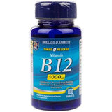 Holland & Barrett Timed Release Vitamin B12 Tablets 100's