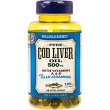 Holland & Barrett Cod Liver Oil and Glucosamine 500mg Capsules 60's