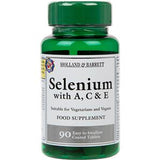 Holland & Barrett Selenium with A C & E Tablets 90's