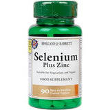 Holland & Barrett Selenium Plus Zinc Tablets 90's