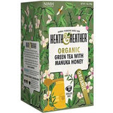 Holland & Barrett Heath & Heather Organic Green Tea with Manuka Tea Bags 20's