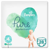 Pampers Pure Protection Diapers Size 4 9-14kg 28's