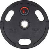 Bu Rubber Olympic Grip Disc 20Kg 2's