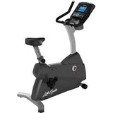 Life Fitness C3 Upright Exercise Bike With Go Console