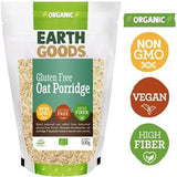 Earth Goods Organic Oat Porridge Gluten-Free NON-GMO Gluten-Free High Fiber 500g