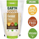 Earth Goods Organic Coconut Flakes NON-GMO Gluten-Free Vegan 150g