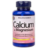 Holland & Barrett Calcium & Magnesium Caplets 100's